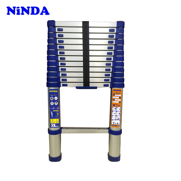 Thang nhôm rút đơn Ninda NK-32 (màu xanh) 