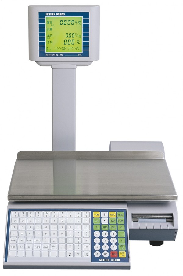 Cân điện tử in nhãn CAS CL5500D 