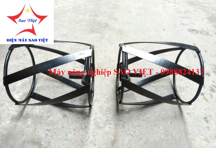 Bộ xạc cỏ đánh cỏ IN 6 lắp máy xới đất đa năng 