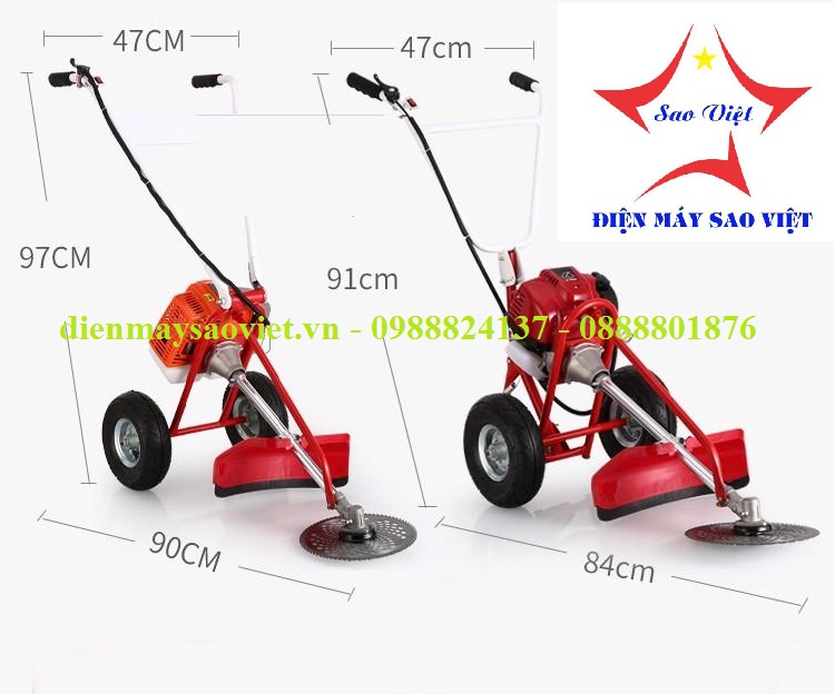 Khung máy cắt cỏ đẩy tay SV  