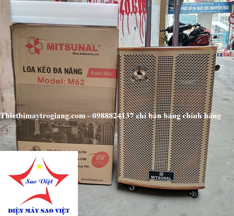 Loa kéo di động Mitsunal M62  