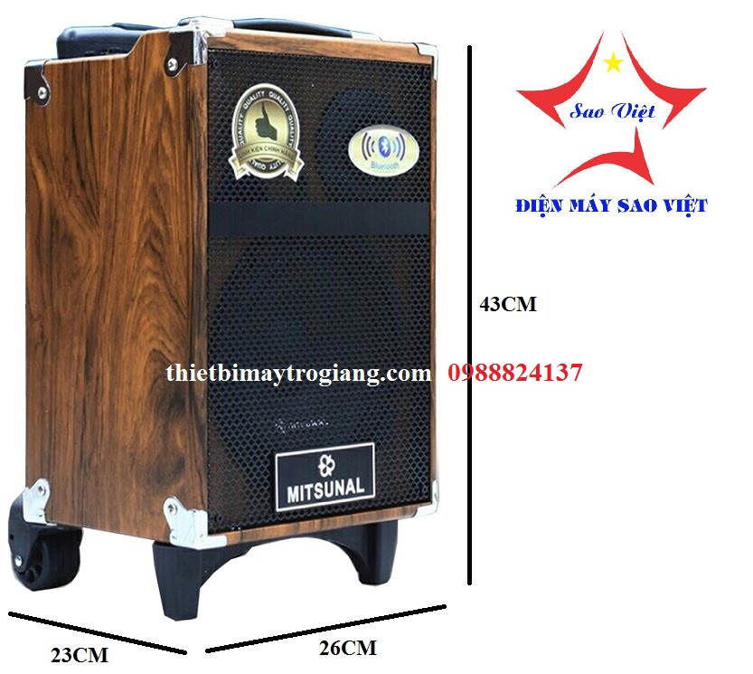 Loa kéo di động Mitsunal M8 bản 2019 (F2.F3) 