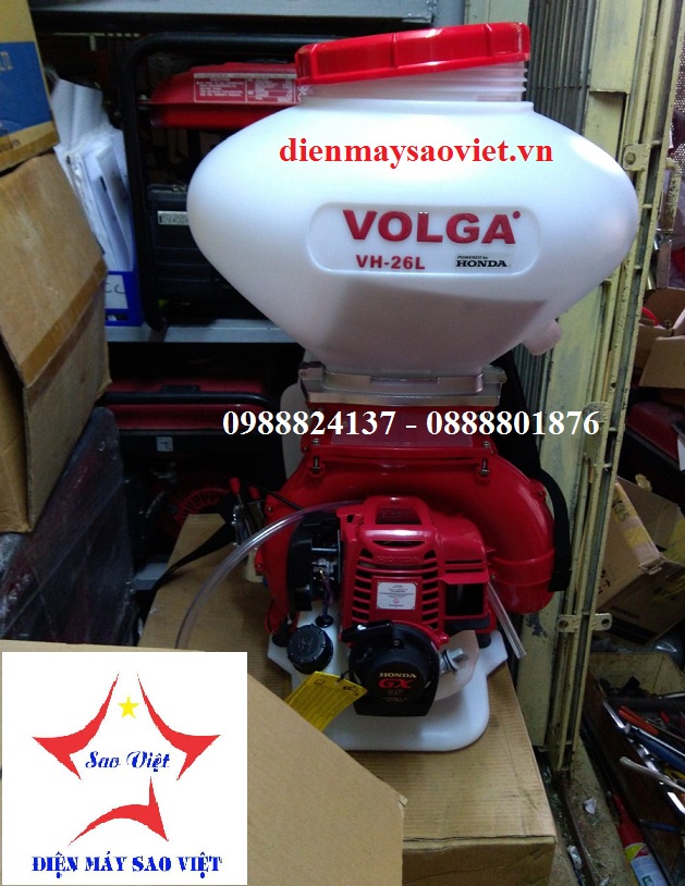 Máy phun thuốc, phun hạt, phun phân Honda Volga VH-26L (GX35) 