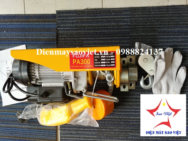 Máy tời điện mini Fujifa PA300-20met 