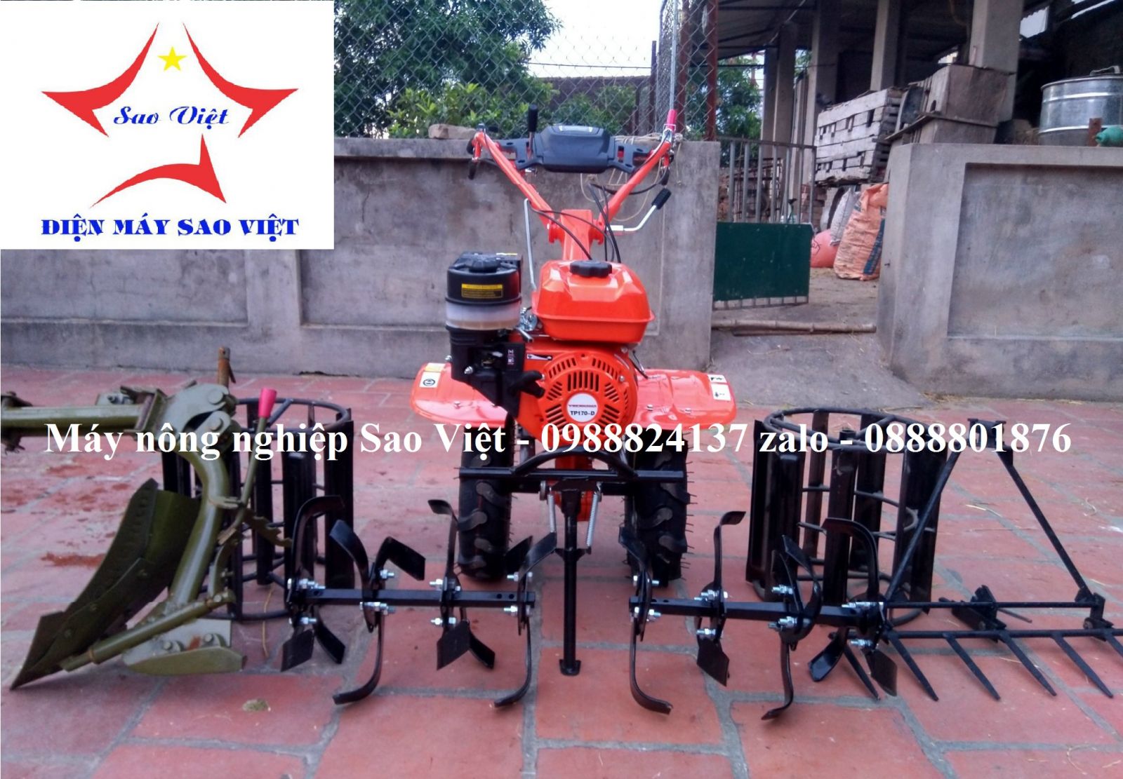 Máy xới đất Yokohama 170D chính hãng 