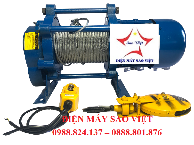 Máy tời điện đa năng Fujifa KCD 750/1500 – 70 mét 380v 