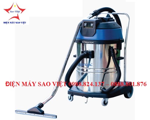 Máy hút bụi công nghiệp khô và ướt  CleproX  thùng nhựa X-2/70 