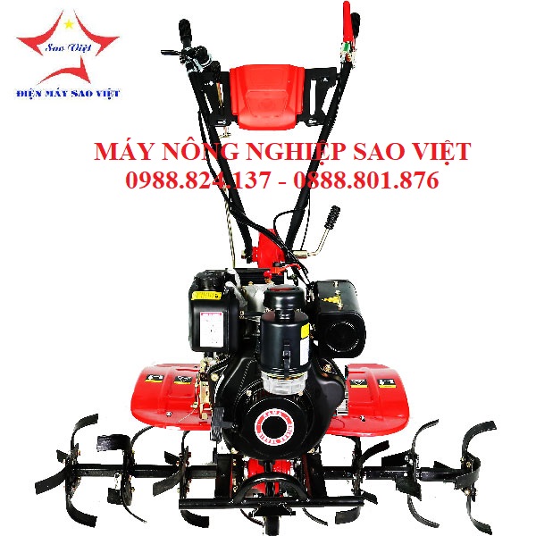 Máy xới đất đa năng Kachita Model JP-173MT có phụ kiện làm lúa 
