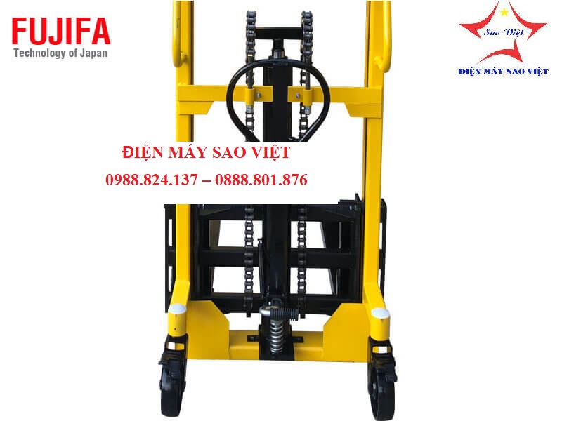 Xe nâng tay cao FUJIFA 1T không phanh 