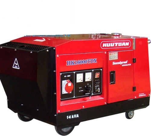 Máy phát điện Hữu Toàn Kohler HK16000SDX (1pha, chống ồn) 