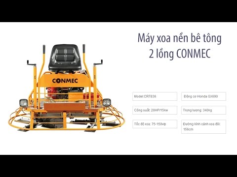 Máy xoa nền bê tông Conmec CRT830-1 