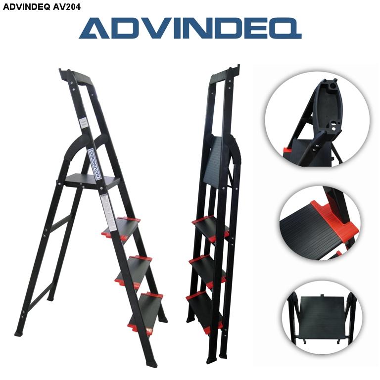 Thang nhôm đài loan bản to 4 bậc Advindeq AV204 