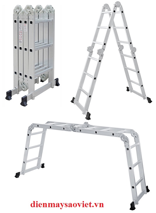 Thang nhôm gấp 4 Advindeq ADM103 