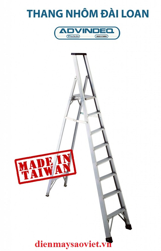 Thang nhôm tay vịn Advindeq APS-10 